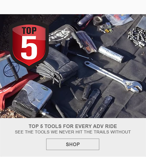 Top 5 tools for every adv ride